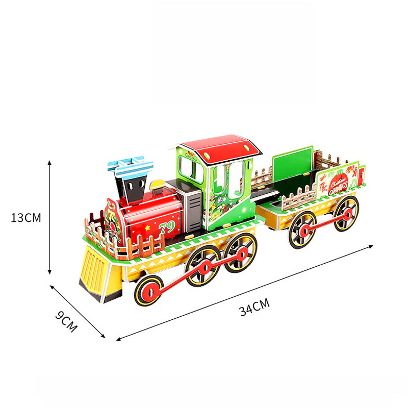 🎁Offerta limitata natalizia - 50% di sconto🧩Kit puzzle natalizio fai da te in 3D - Image 10