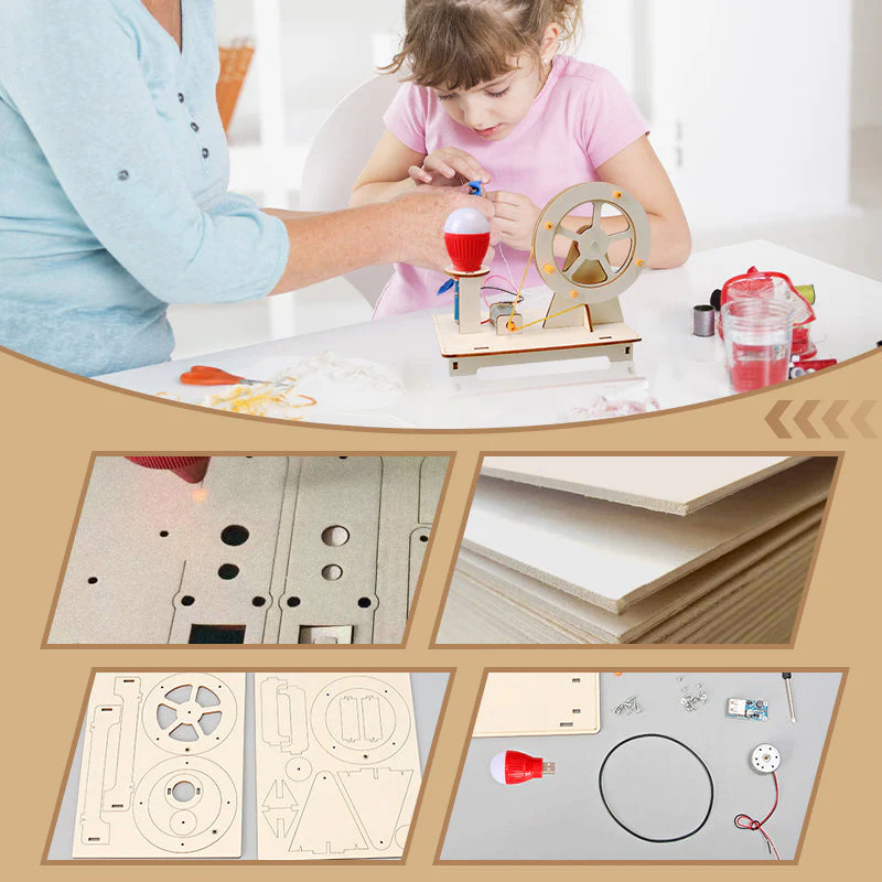🔥Hot🛠️Saldi🔥Giocattoli tecnologici creativi fai da te fatti a mano - Image 5