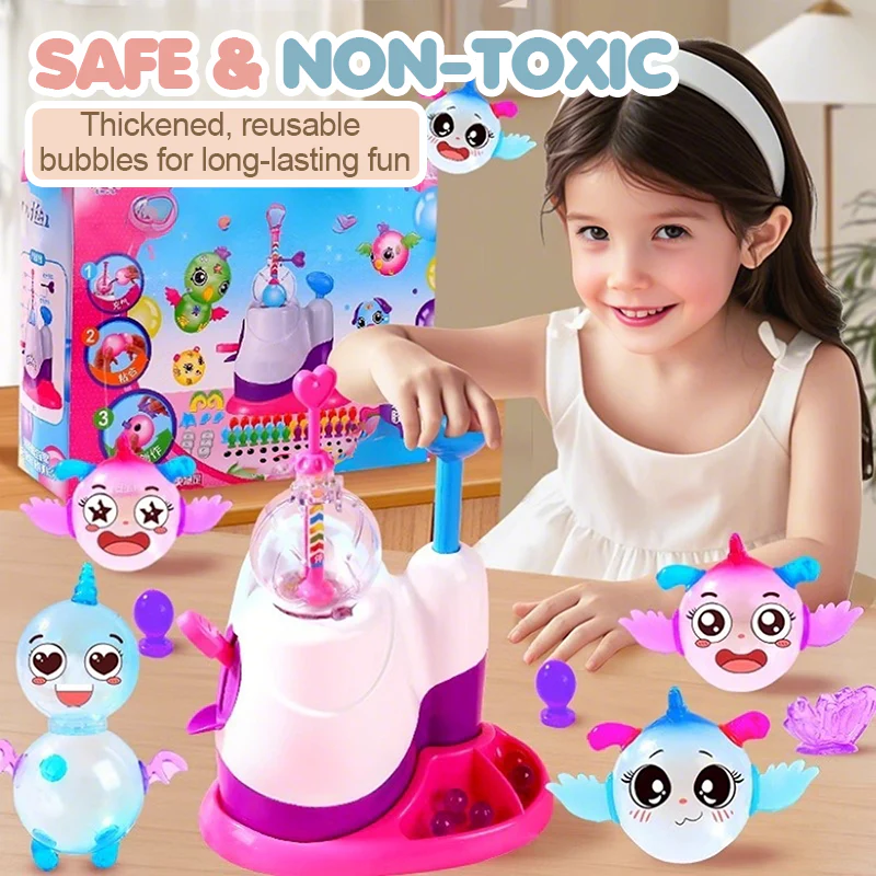 Kit fai da te per bolle con pompa per bambini - Image 6