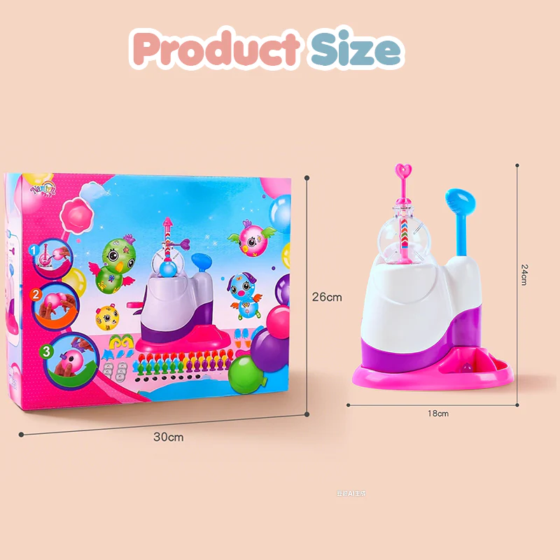 Kit fai da te per bolle con pompa per bambini - Image 7