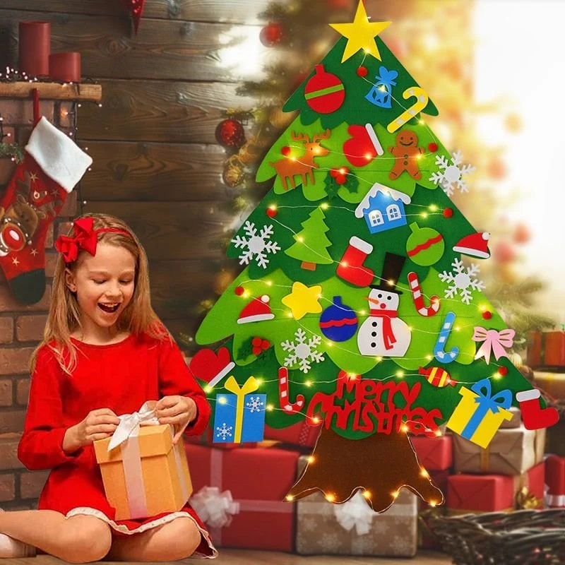 Set di Albero di Natale in Feltro Fai-da-Te - Image 11