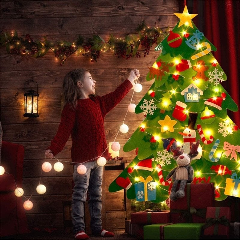 Set di Albero di Natale in Feltro Fai-da-Te - Image 2