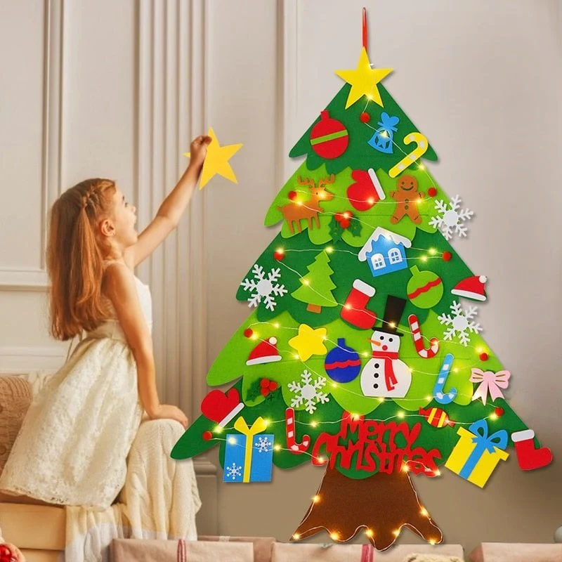 Set di Albero di Natale in Feltro Fai-da-Te - Image 4