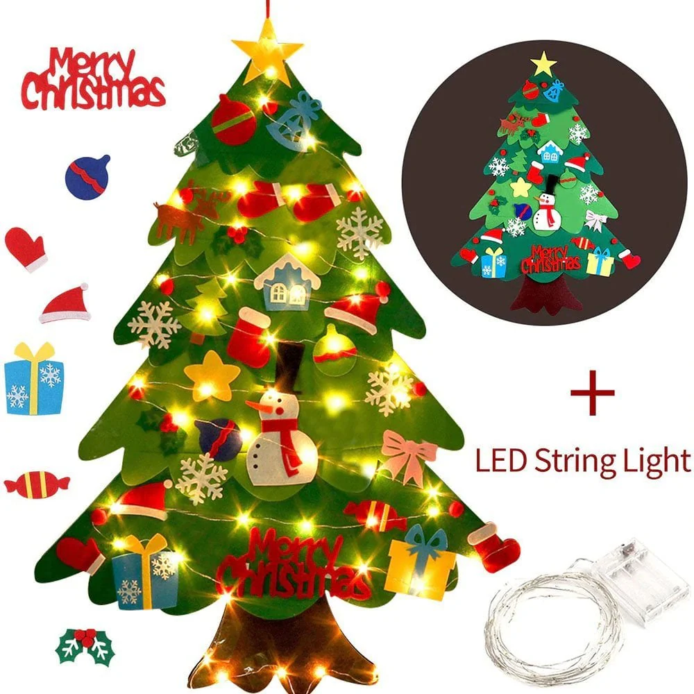 Set di Albero di Natale in Feltro Fai-da-Te - Image 7
