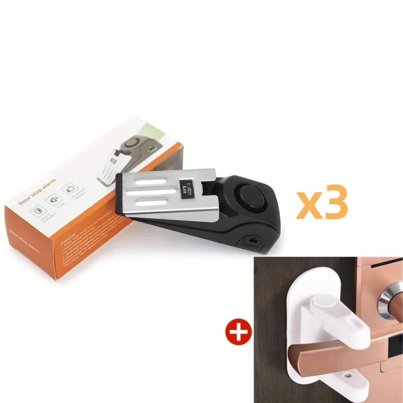 🚨🚪 【Special Post Sale di oggi】Portable Door Stop Security Alarm - Image 9