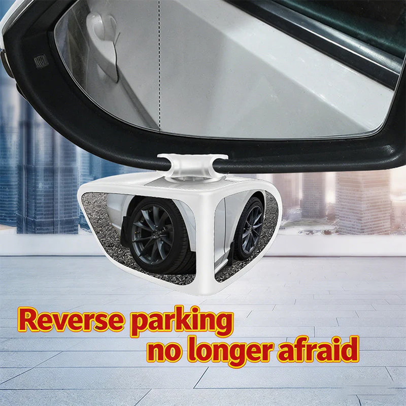 Specchietto retrovisore per angolo cieco con doppia lente e regolazione a 360° - Image 3