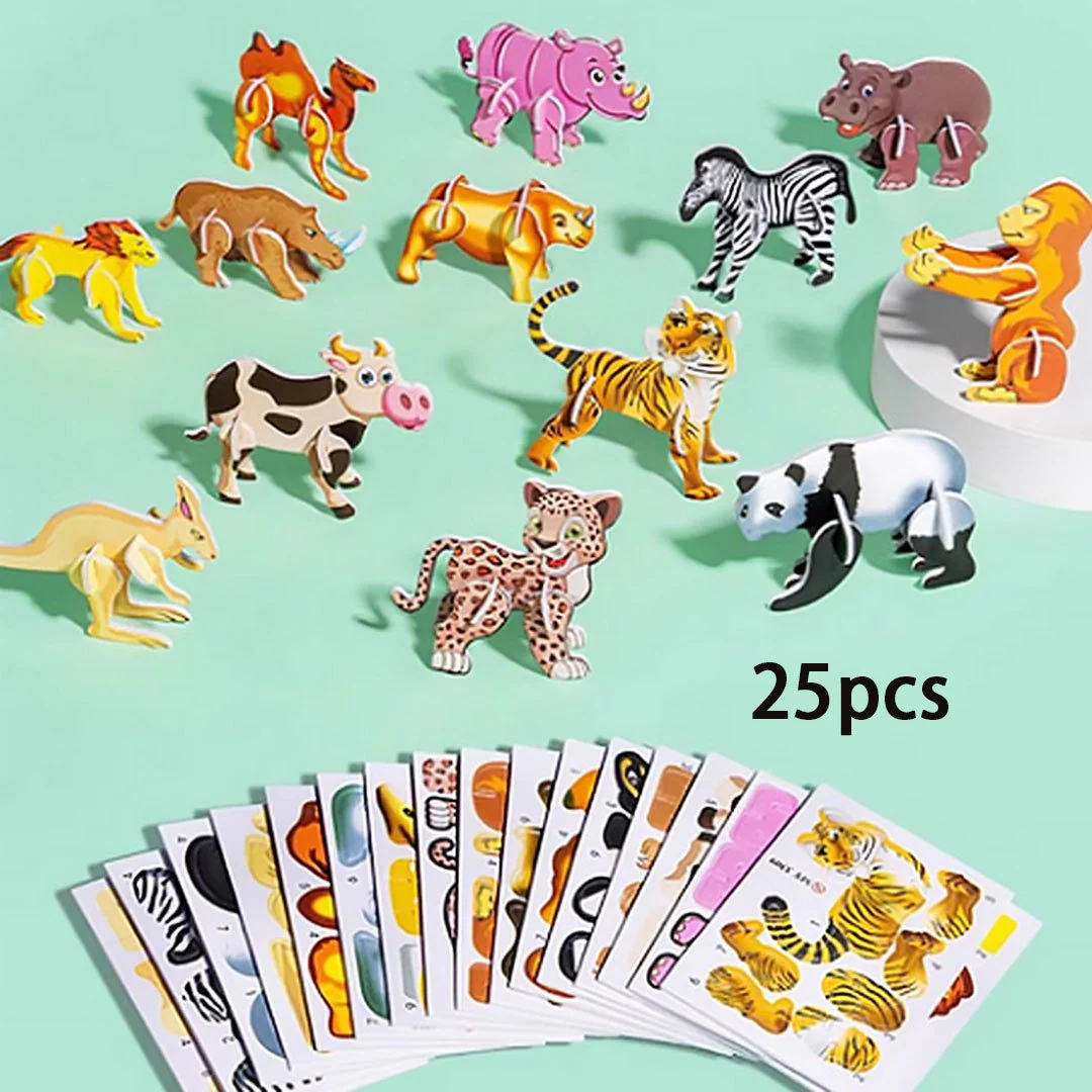 🦋Puzzle 3D educativo con personaggi dei cartoni animati - Image 16