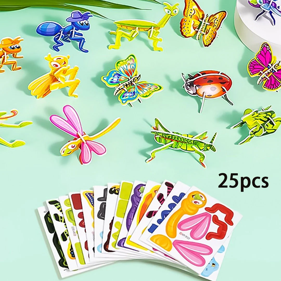 🦋Puzzle 3D educativo con personaggi dei cartoni animati - Image 18