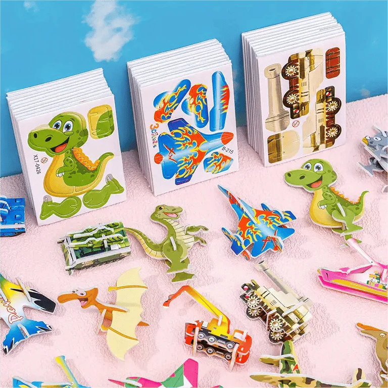🦋Puzzle 3D educativo con personaggi dei cartoni animati - Image 2