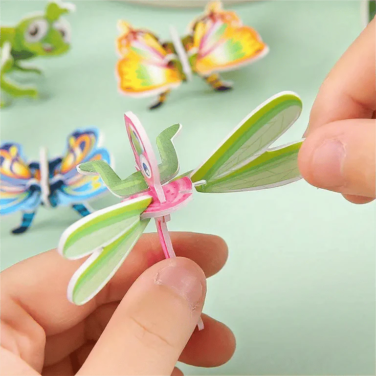 🦋Puzzle 3D educativo con personaggi dei cartoni animati - Image 4