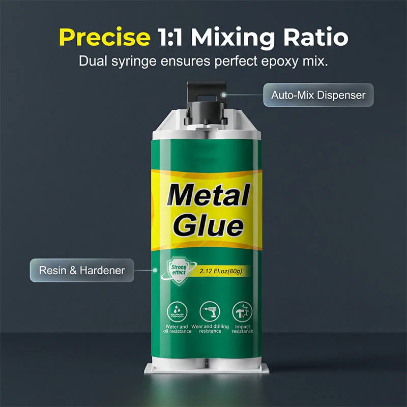 Colla per riparazioni metalliche AB ad alta resistenza - Image 2