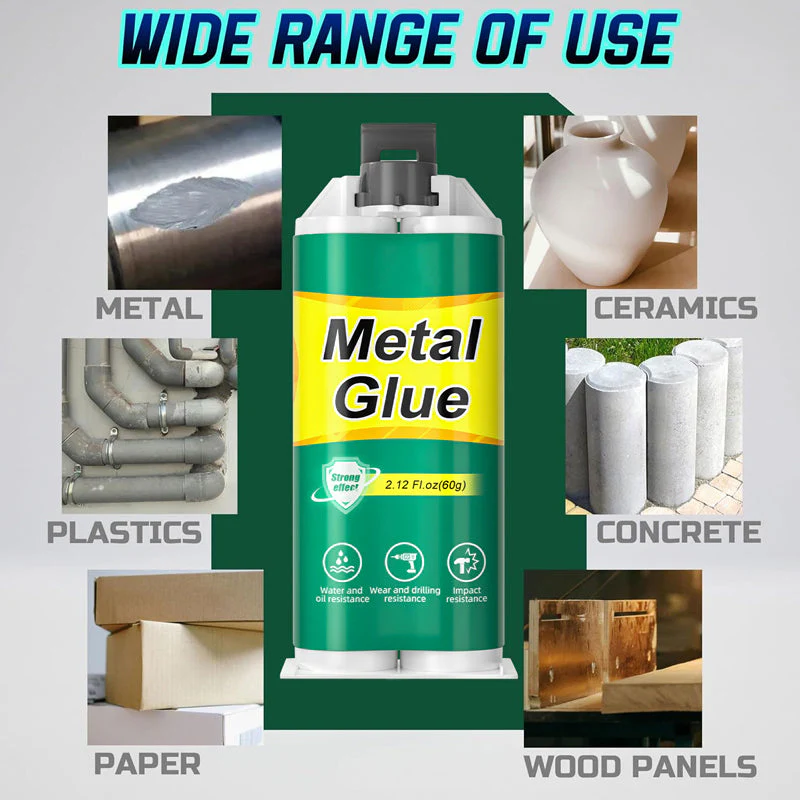Colla per riparazioni metalliche AB ad alta resistenza - Image 7