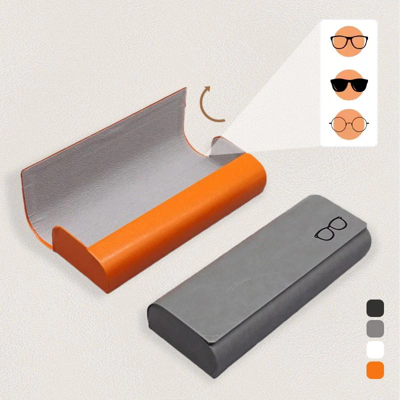 Custodia per occhiali minimalista in pelle rigida - Image 2