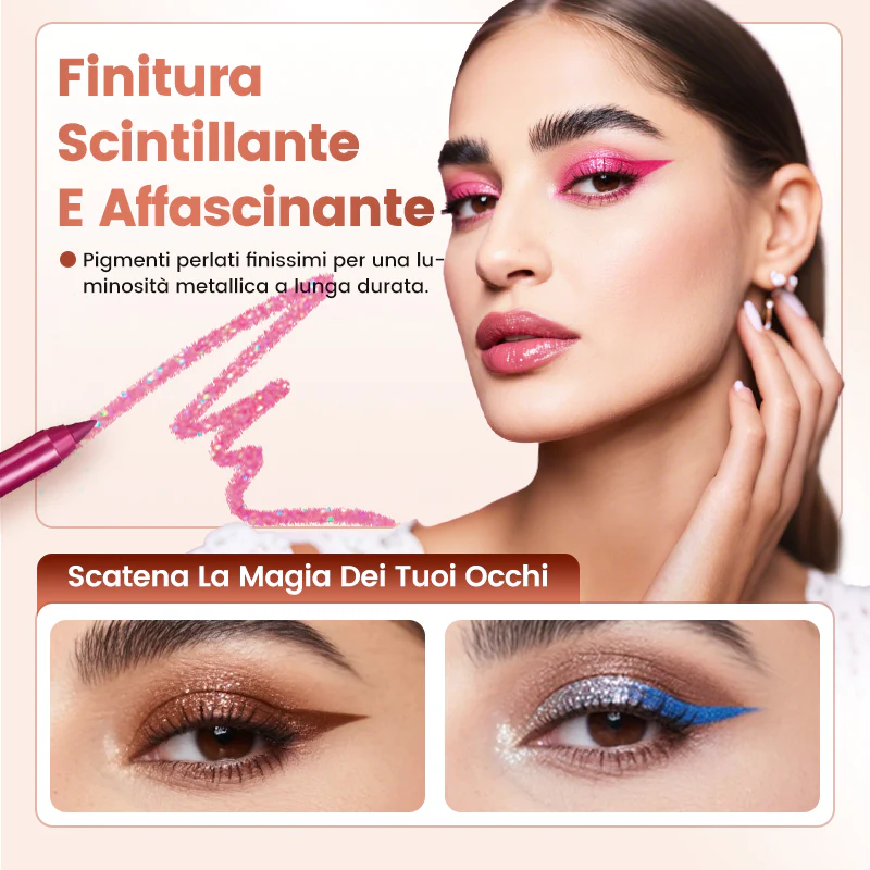 🎉Vendita calda 50% OFF💗Penna per Eyeliner Perlata Colorata - Image 3