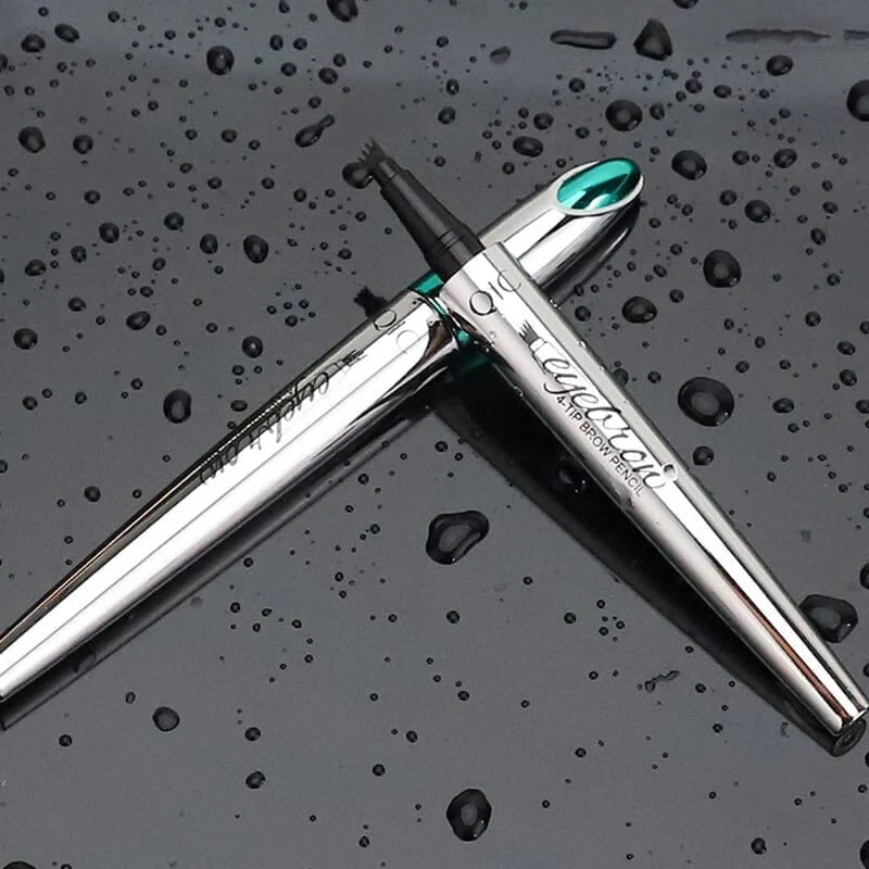 🔥COMPRA 1 NE RICEVI 1 GRATIS🎉 2 PEZZI🎁Pennarello per Sopracciglia Impermeabile 3D di Alta Qualità con Punta a 4 Dentelli Effetto Tattoo - Image 8