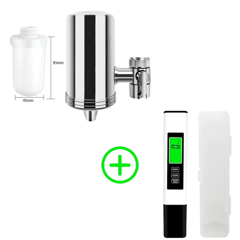 Depuratore d'acqua per rubinetti domestici in acciaio inossidabile senza installazione - Image 14
