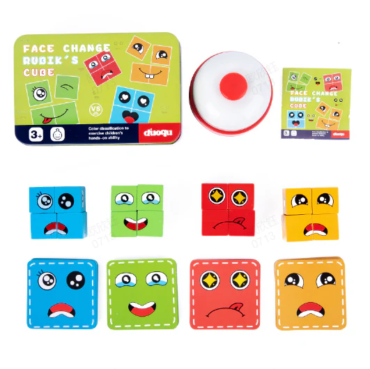 🧩 50% SCONTO! 🎭 Puzzle 5D Gioco Cambia-Faccia - Divertimento familiare interattivo, potenzia creatività e capacità logiche 👨‍👩‍👧‍👦✨ - Image 12