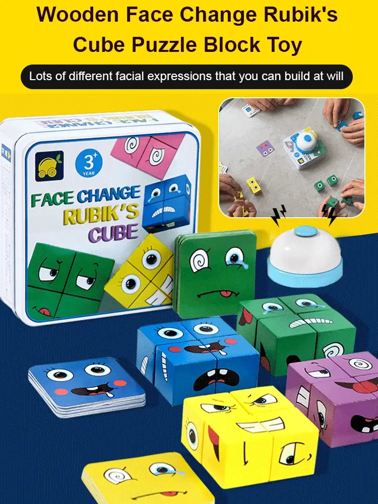 🧩 50% SCONTO! 🎭 Puzzle 5D Gioco Cambia-Faccia - Divertimento familiare interattivo, potenzia creatività e capacità logiche 👨‍👩‍👧‍👦✨ - Image 3