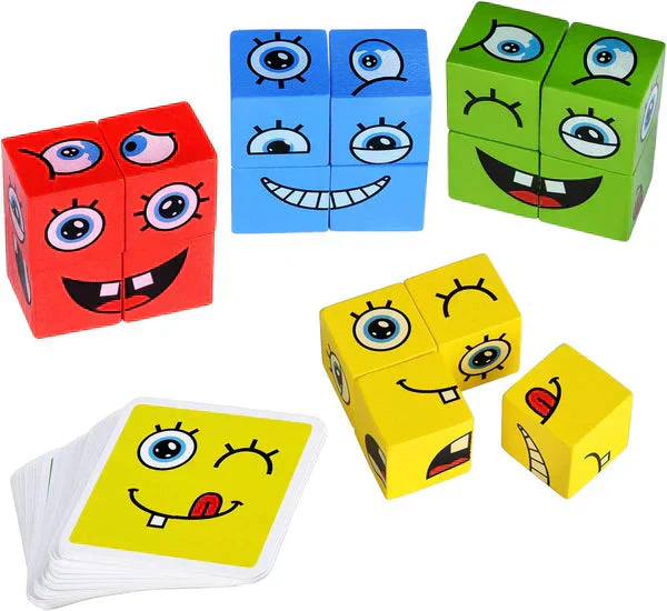 🧩 50% SCONTO! 🎭 Puzzle 5D Gioco Cambia-Faccia - Divertimento familiare interattivo, potenzia creatività e capacità logiche 👨‍👩‍👧‍👦✨ - Image 5