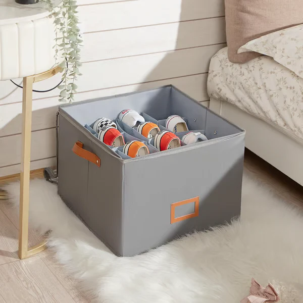 ⏳Sconto del 50% per un periodo limitato💥Organizer per scarpe in tessuto, scatola portaoggetti - Image 3