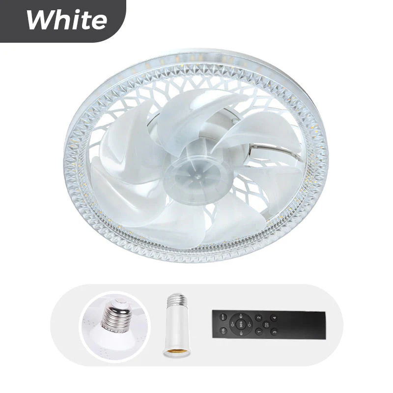Ventola a luce regolabile con telecomando con muto 2 in 1 - Image 9