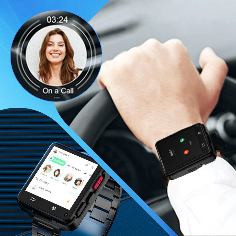 Smartwatch sportivo alla moda con doppia fotocamera - Image 2