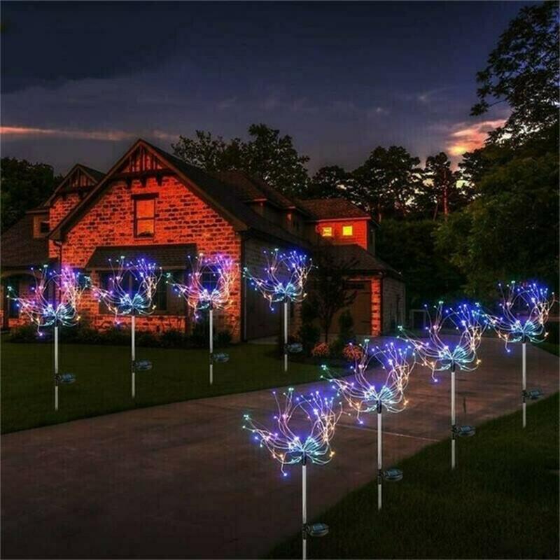 Ultimo Giorno 50% Di Sconto - Impermeabile Solare  Fuochi d'Artificio Lampada - Image 5