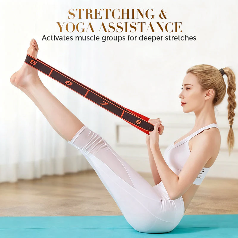 🔥Nuova collezione 2026: sconto del 50% solo per un periodo limitato!🔥Banda di Resistenza Fitness per Stretching e Yoga - Image 4