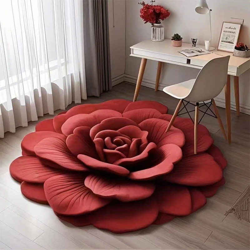 💐Tappetino da pavimento in peluche floreale e terra di diatomee - Image 3
