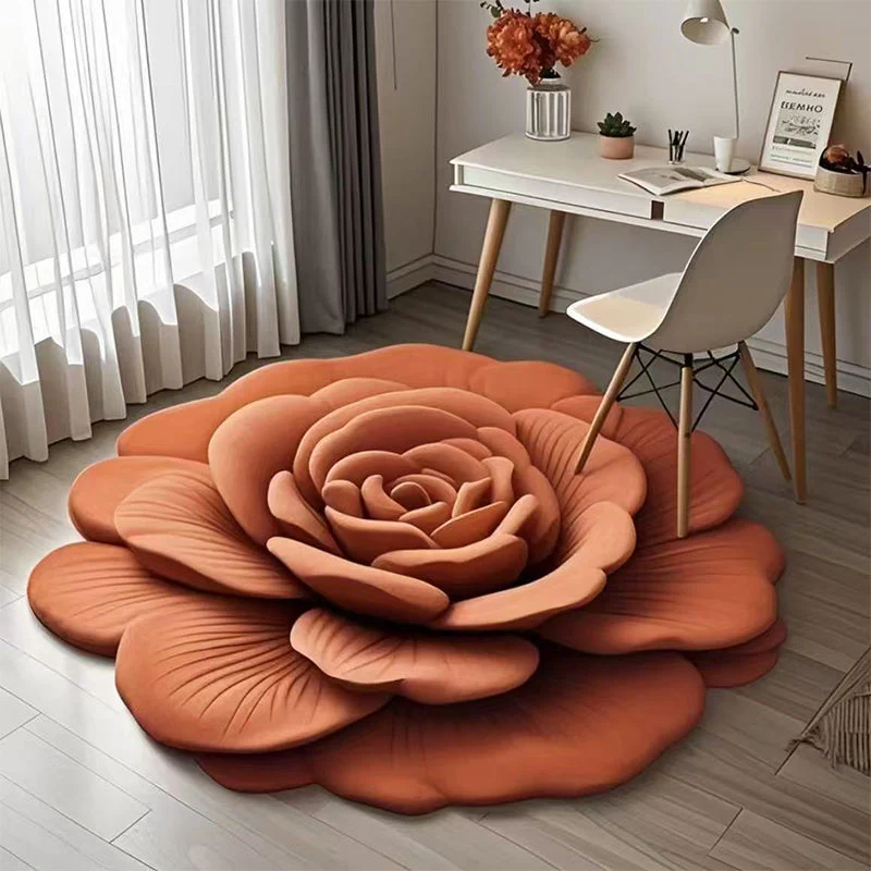 💐Tappetino da pavimento in peluche floreale e terra di diatomee - Image 7