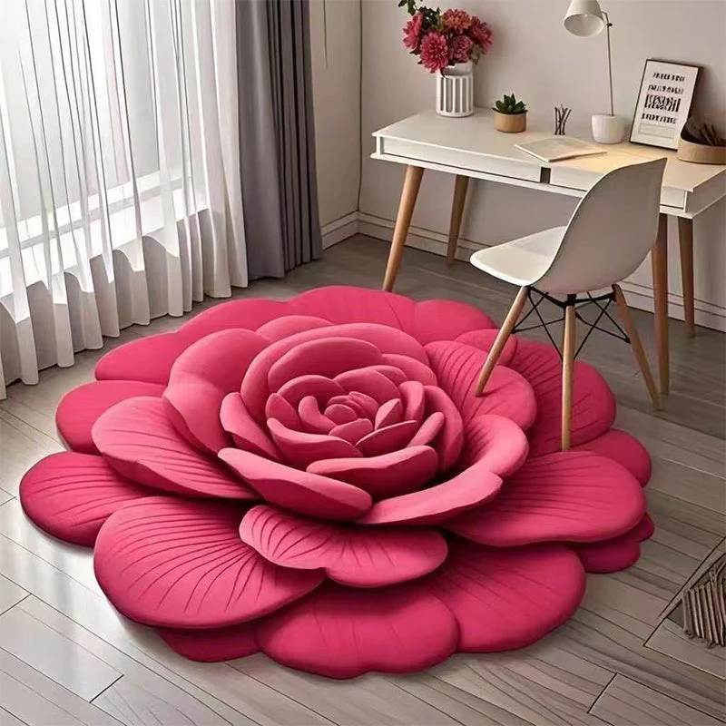 💐Tappetino da pavimento in peluche floreale e terra di diatomee - Image 8
