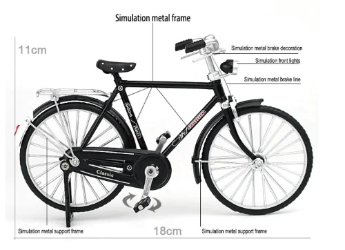 🔥Modello di bicicletta in scala fai da te - Image 7