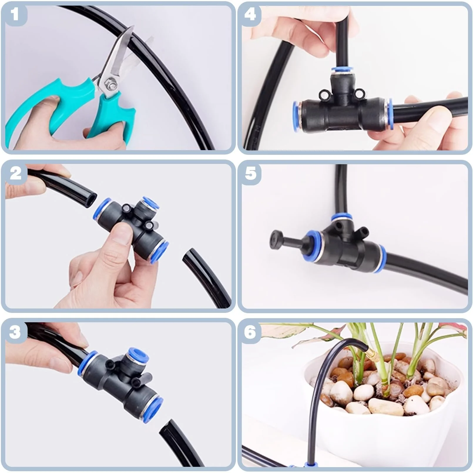 🔥Ultimo giorno di sconto del 50%✨🌱Sistema di irrigazione automatico da giard - Image 4
