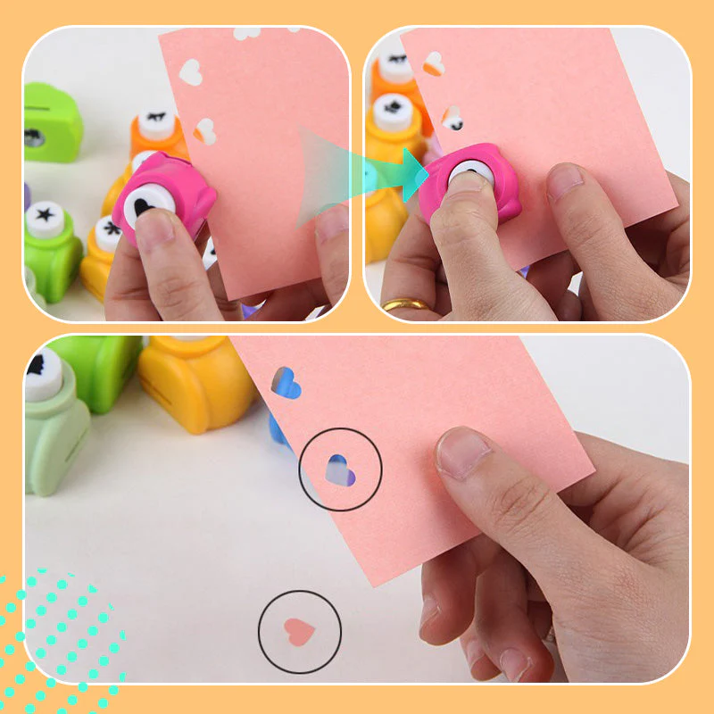 [Regalo per bambini] Punzone fai da te per lavori di carta - Image 7