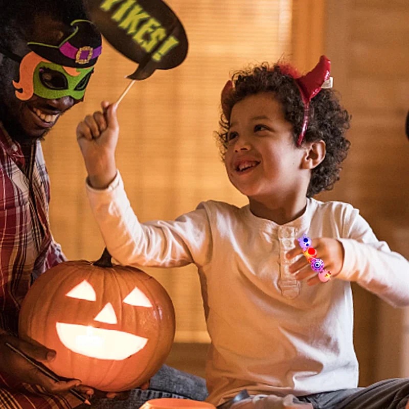 🎁 Anello Luminoso a LED per Halloween 😍 - Confezione da 50 pz - Image 7