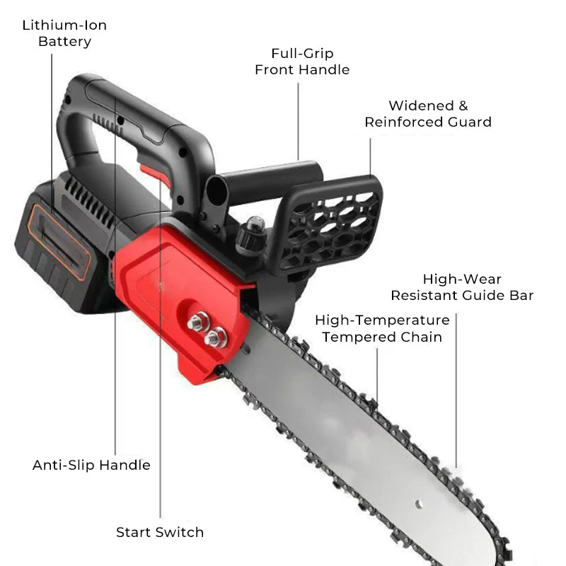 Motosega a batteria al litio ad alta potenza - Image 10