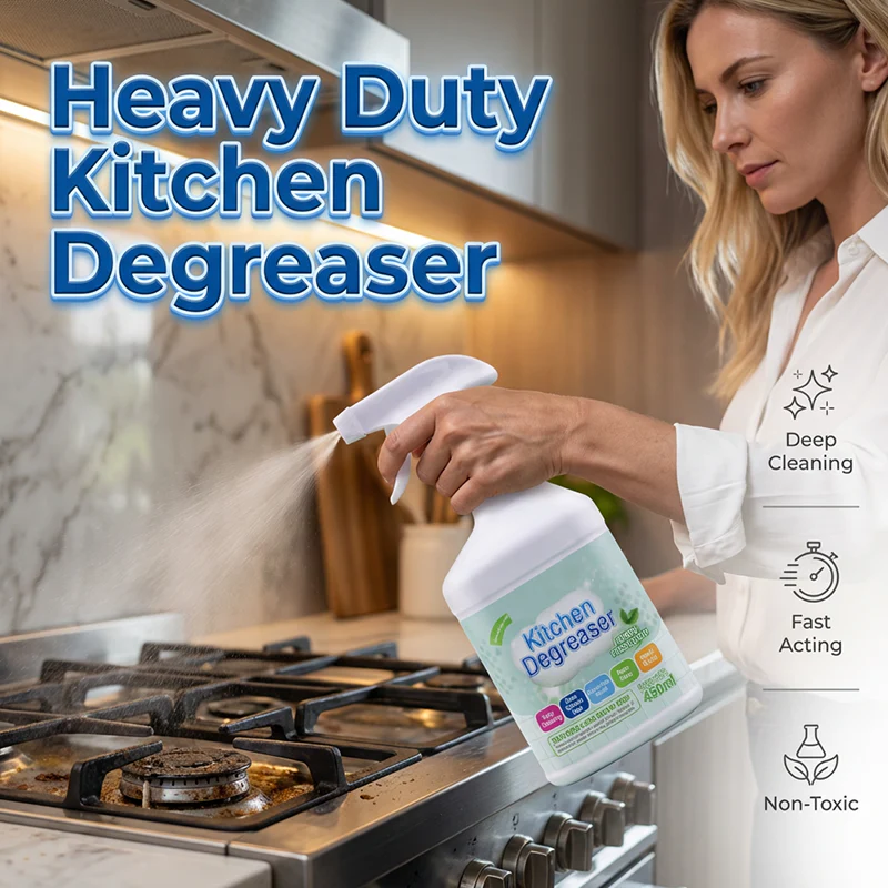 Spray sgrassante per uso intensivo in cucina