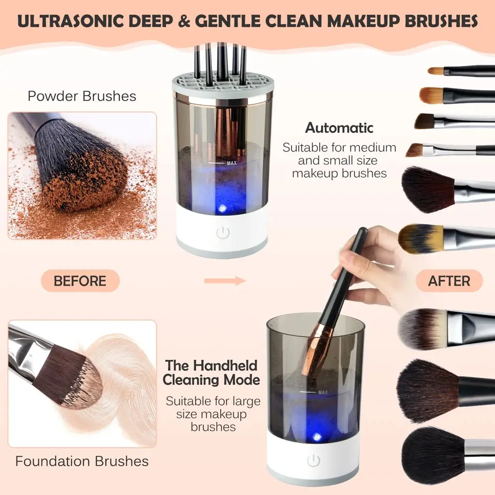 🔥 Vendita calda 50 % di sconto😍 Spazzola ricaricabile per il make-up - Image 6