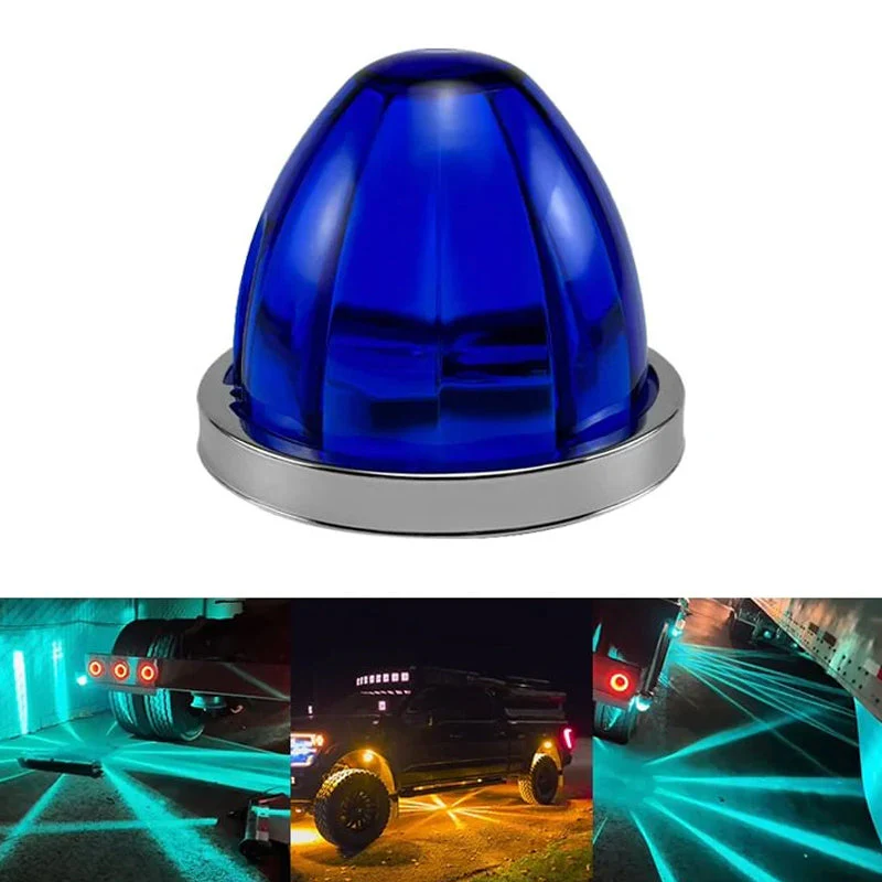 Luci di segnalazione laterali a LED a forma di anguria per camion e rimorchi - Image 13