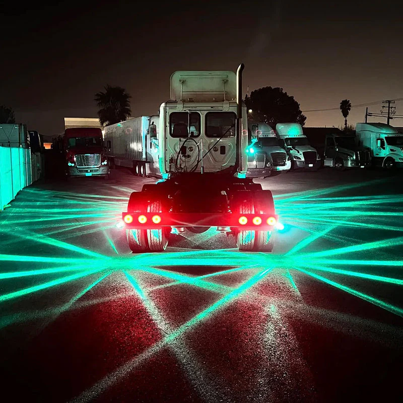 Luci di segnalazione laterali a LED a forma di anguria per camion e rimorchi - Image 5