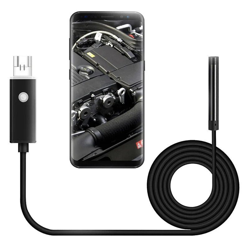 Fotocamera per endoscopio industriale con fotocamera Snake USB 3 in 1 per endoscopio di tipo C, Android e PC - Image 13