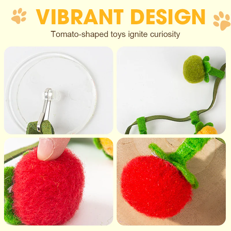 Giocattolo interattivo a forma di frutta con erba gatta - Image 5