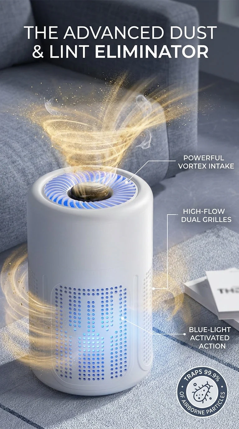 Purificatore d'aria intelligente con funzione di aspirazione - Image 4