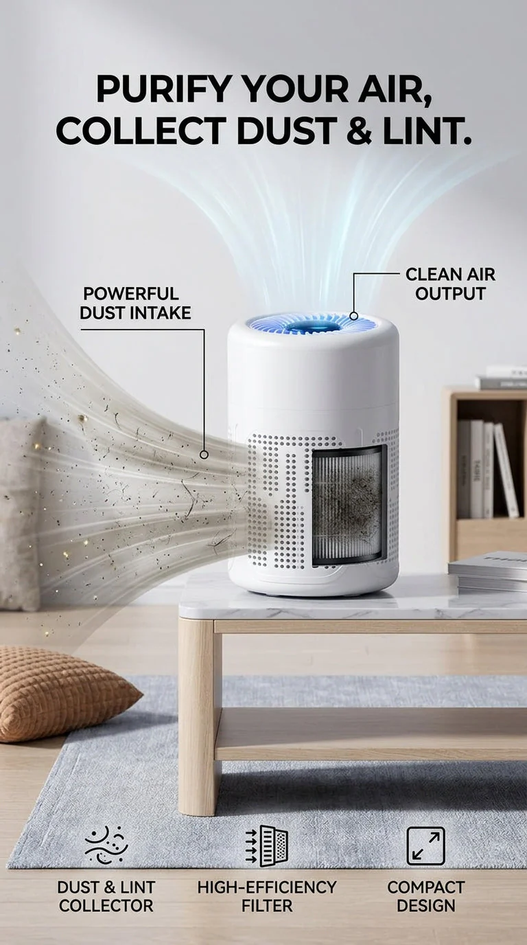 Purificatore d'aria intelligente con funzione di aspirazione - Image 5