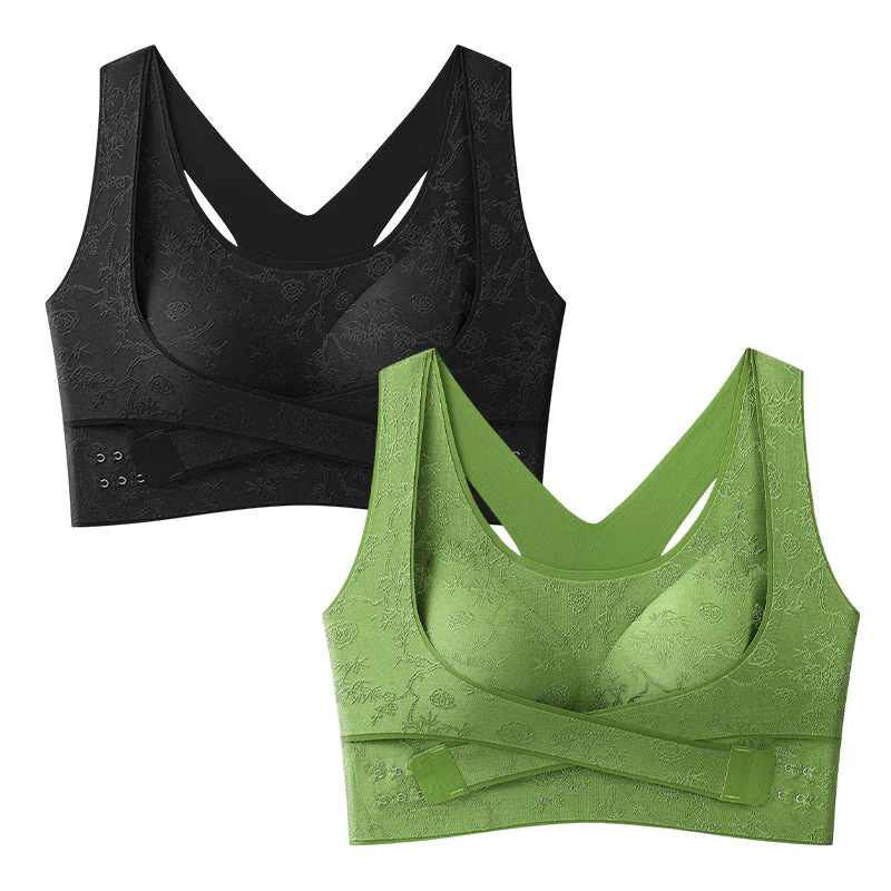 Reggiseno Comfort Incrociato Effetto Lifting e Modellante - Image 18