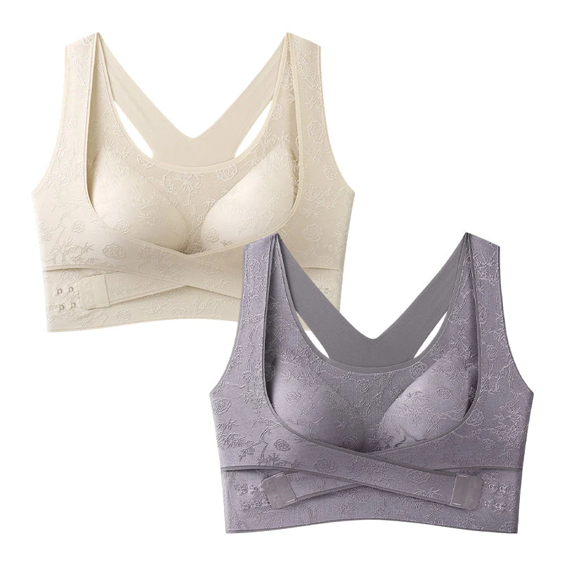 Reggiseno Comfort Incrociato Effetto Lifting e Modellante - Image 19