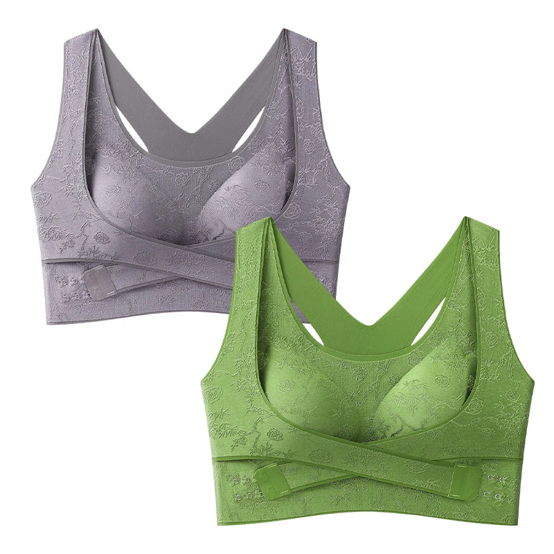 Reggiseno Comfort Incrociato Effetto Lifting e Modellante - Image 23