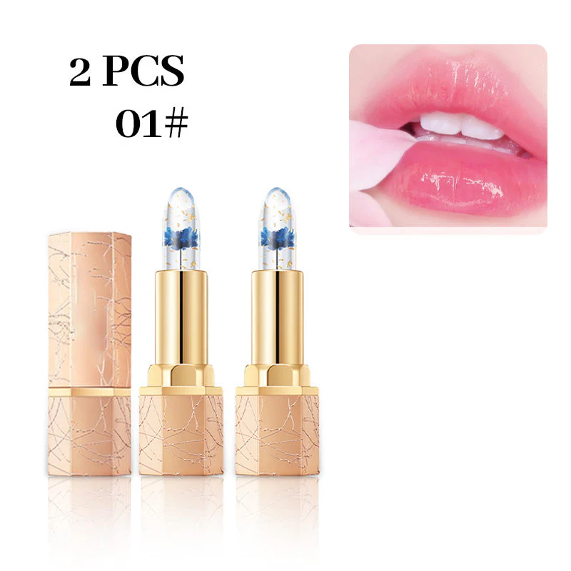 👄 Rossetto in gelatina termostatico che cambia colore Crystal Flower - Image 11