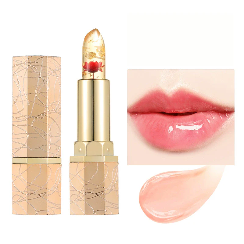 👄 Rossetto in gelatina termostatico che cambia colore Crystal Flower - Image 12
