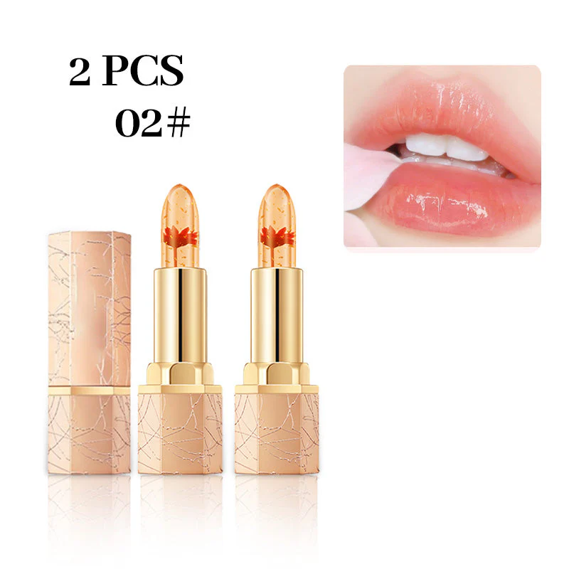 👄 Rossetto in gelatina termostatico che cambia colore Crystal Flower - Image 2